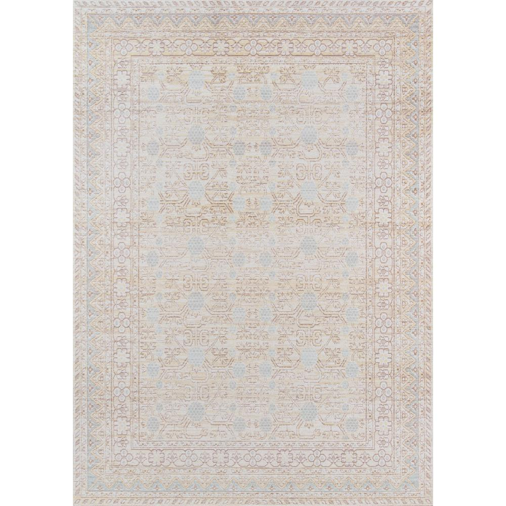 Traditional Runner Area Rug, Blue, 2'3" X 8' Runner