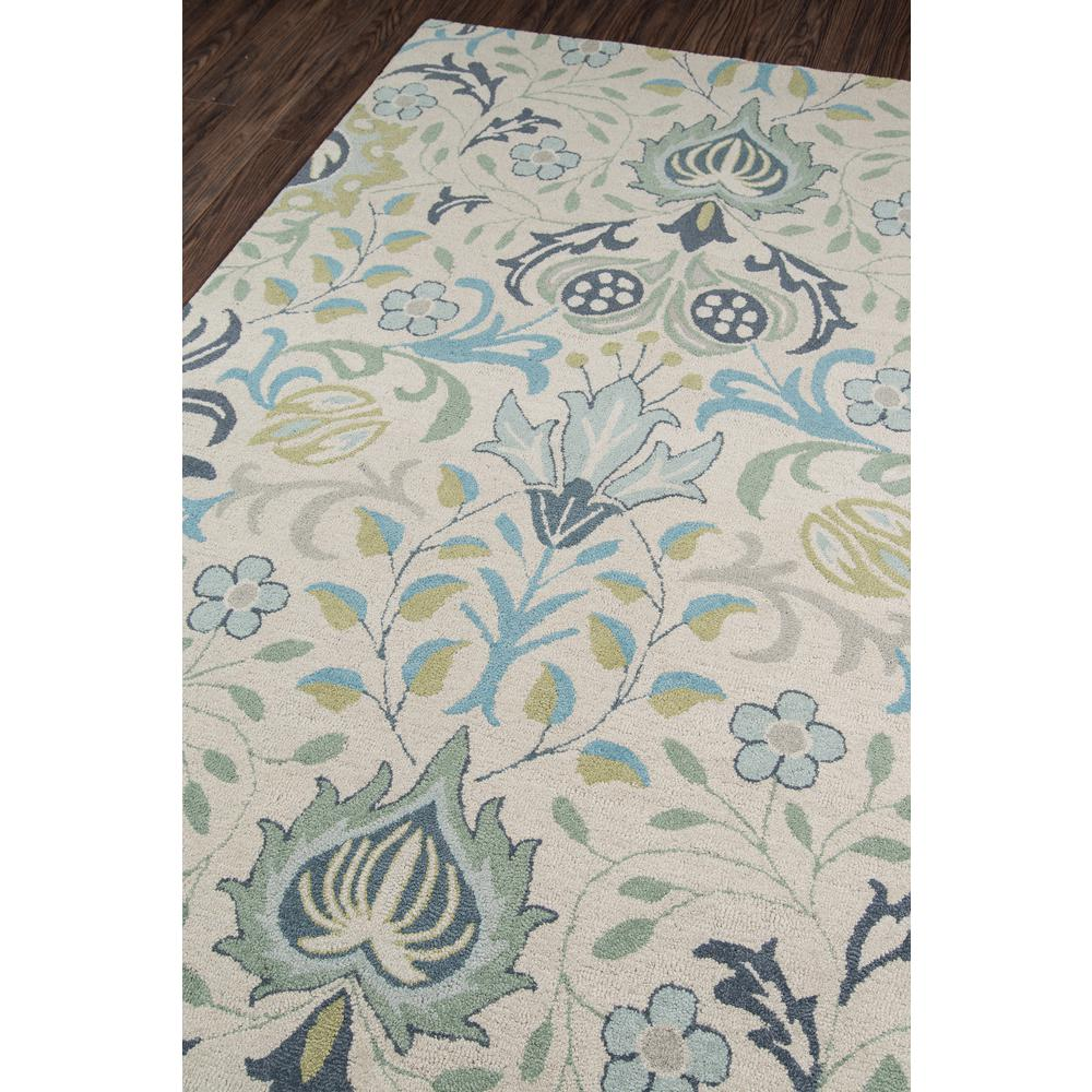 Casual Runner Area Rug, Blue, 2'3" X 8' Runner