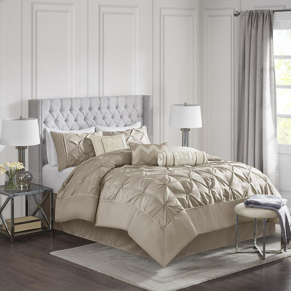 7 Piece Tufted Comforter Set