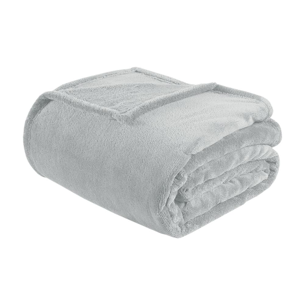 Microlight Plush Oversized Bed Blanket by Intelligent Design – Cozy 100% Polyester for All Seasons