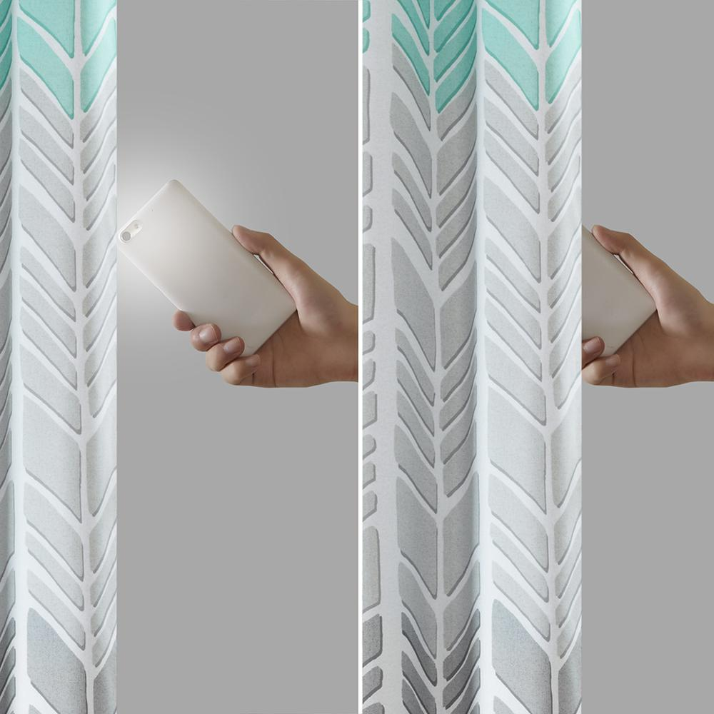 Printed Total Blackout Curtain Panel