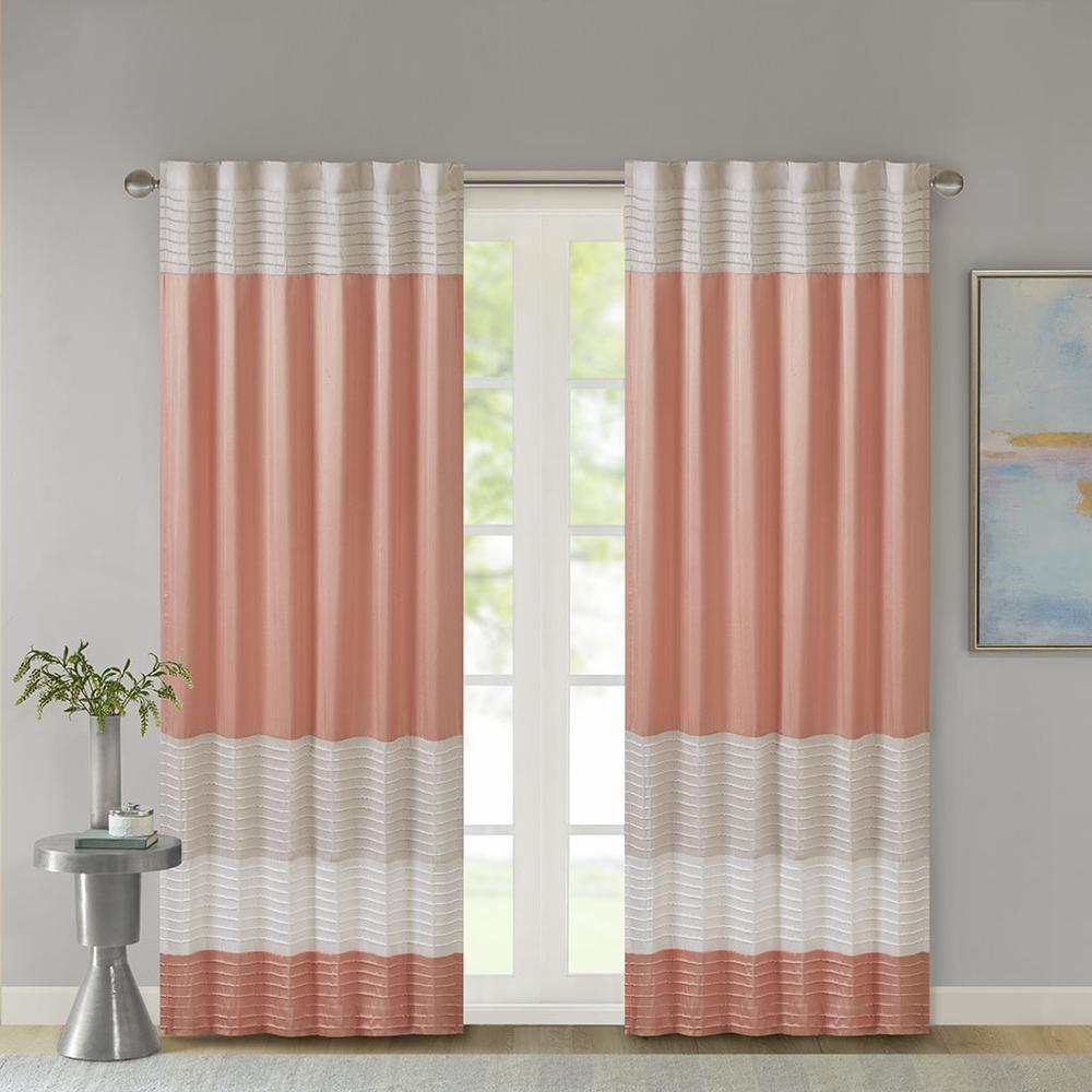 Polyoni Pintuck Curtain Panel