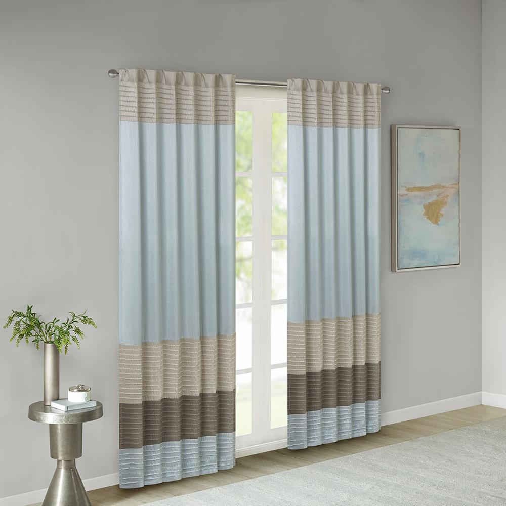 Polyoni Pintuck Curtain Panel