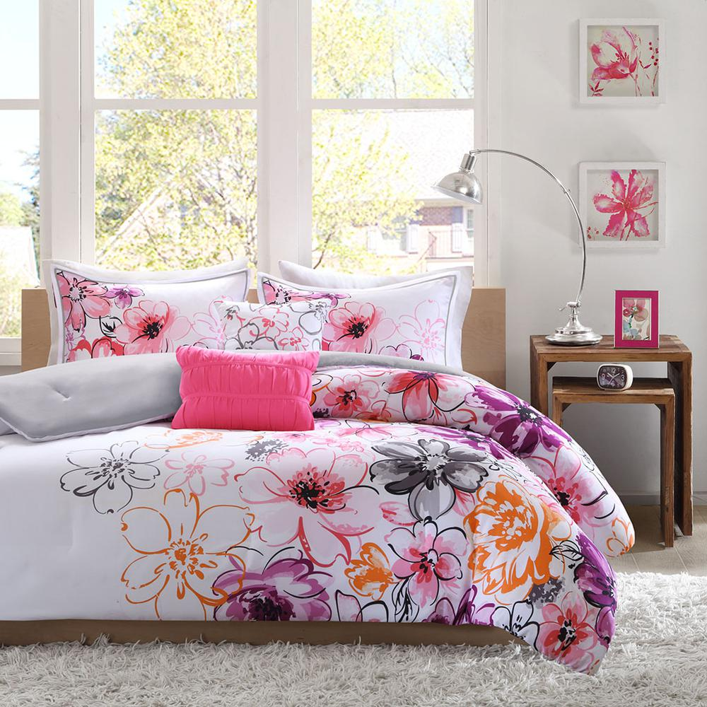 Floral Comforter Set