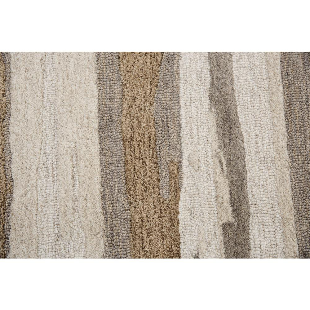 Hand Tufted Cut & Loop Pile Wool Rug, 9' x 12'