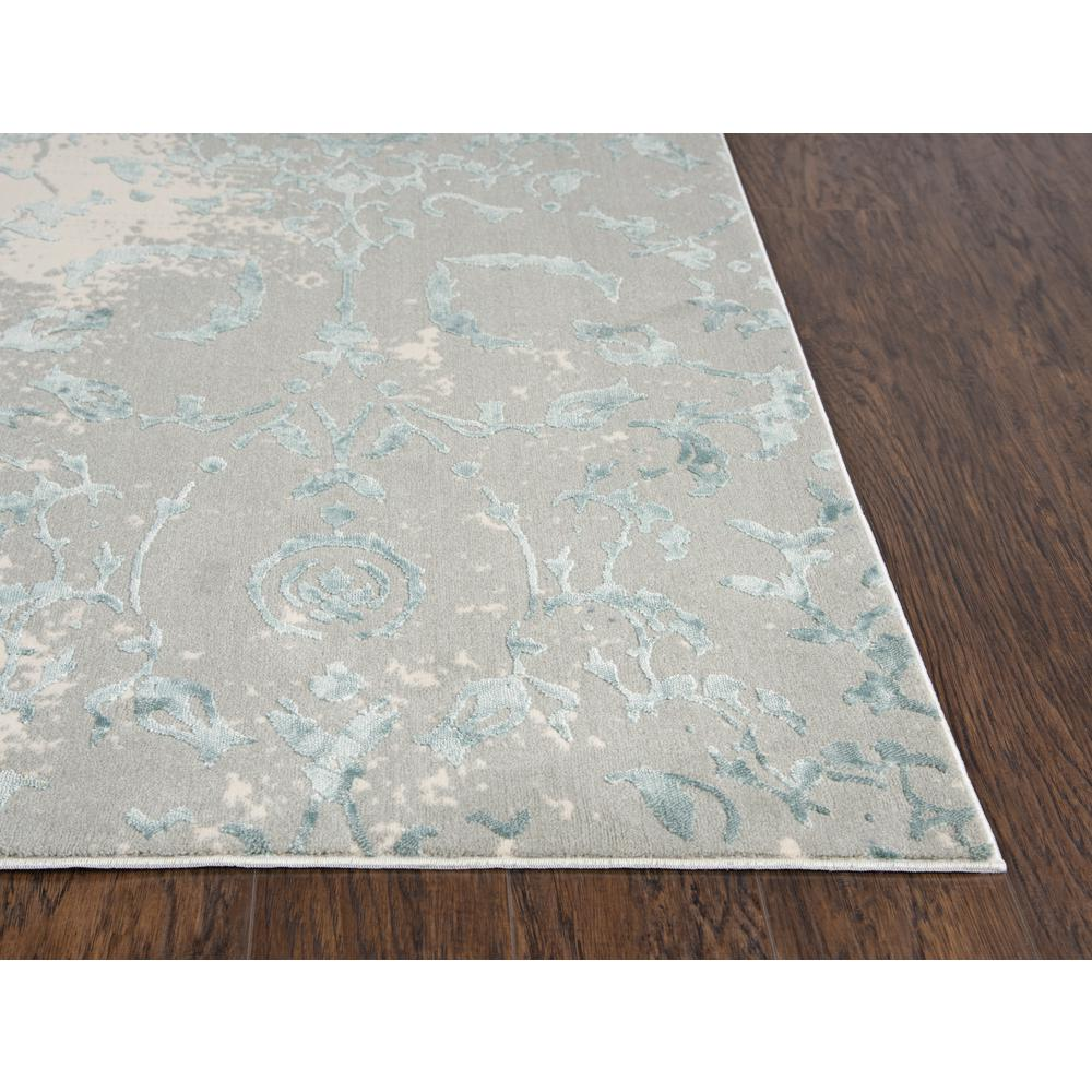 Power Loomed Cut Pile Polyester Rug, 5'3" x 7'6"