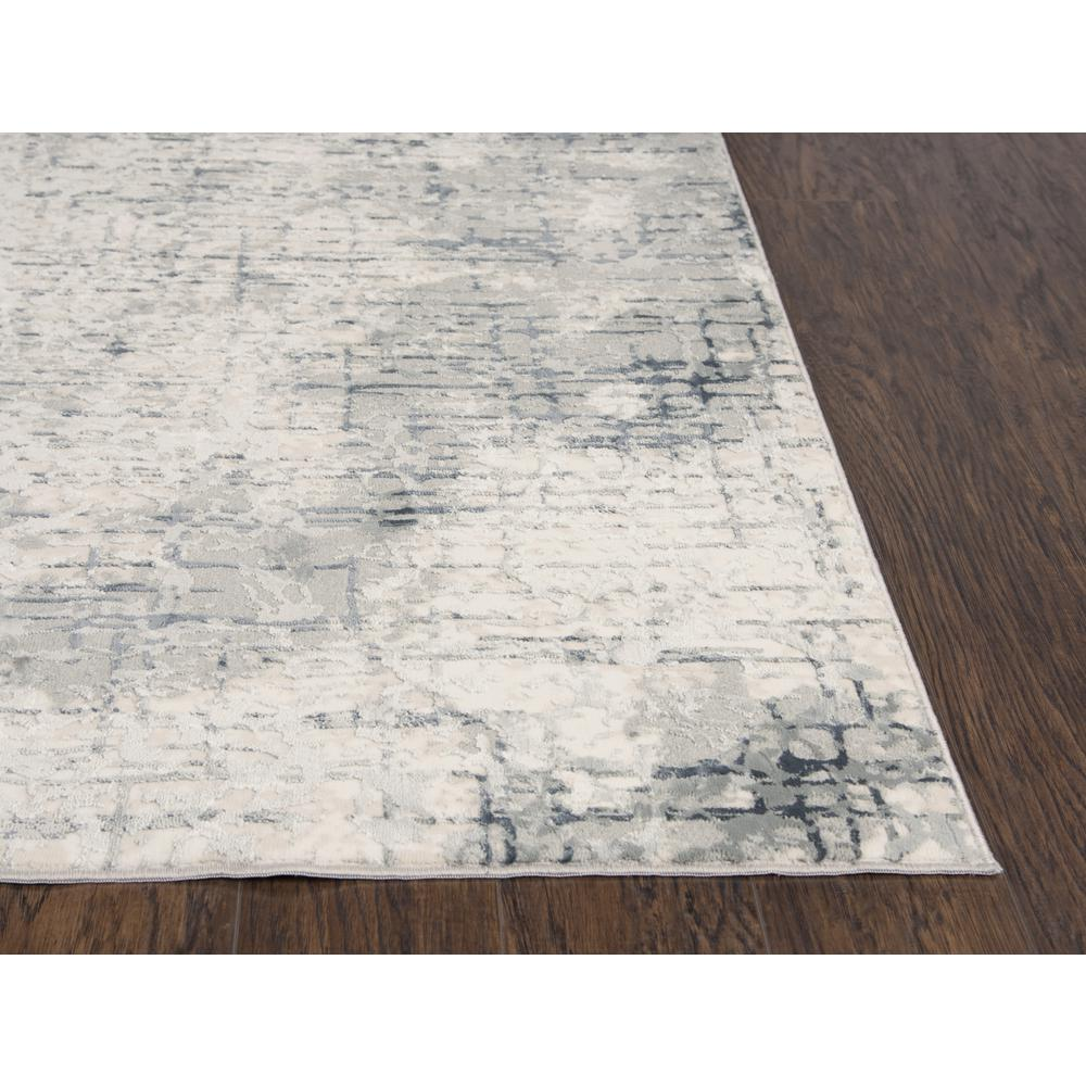 Power Loomed Cut Pile Polyester Rug, 3'11" x 5'6"