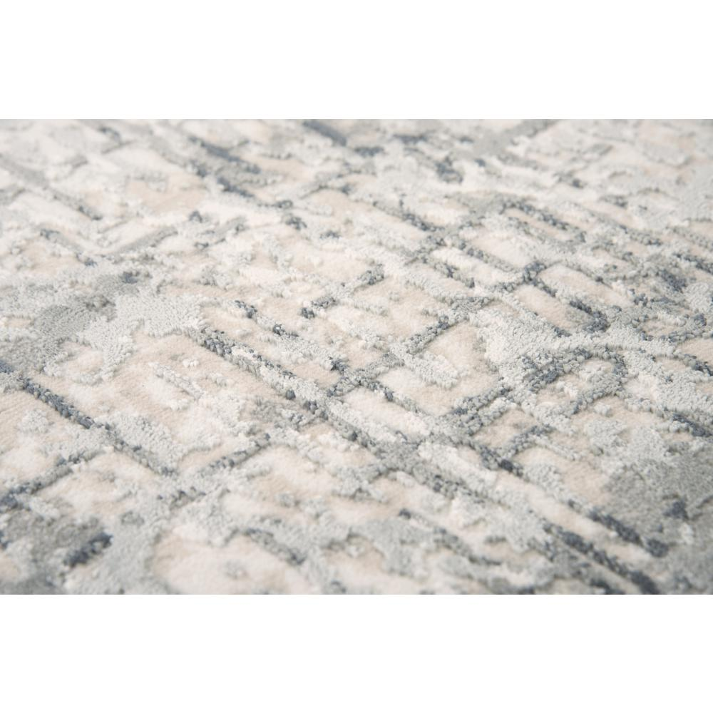 Power Loomed Cut Pile Polyester Rug, 3'11" x 5'6"