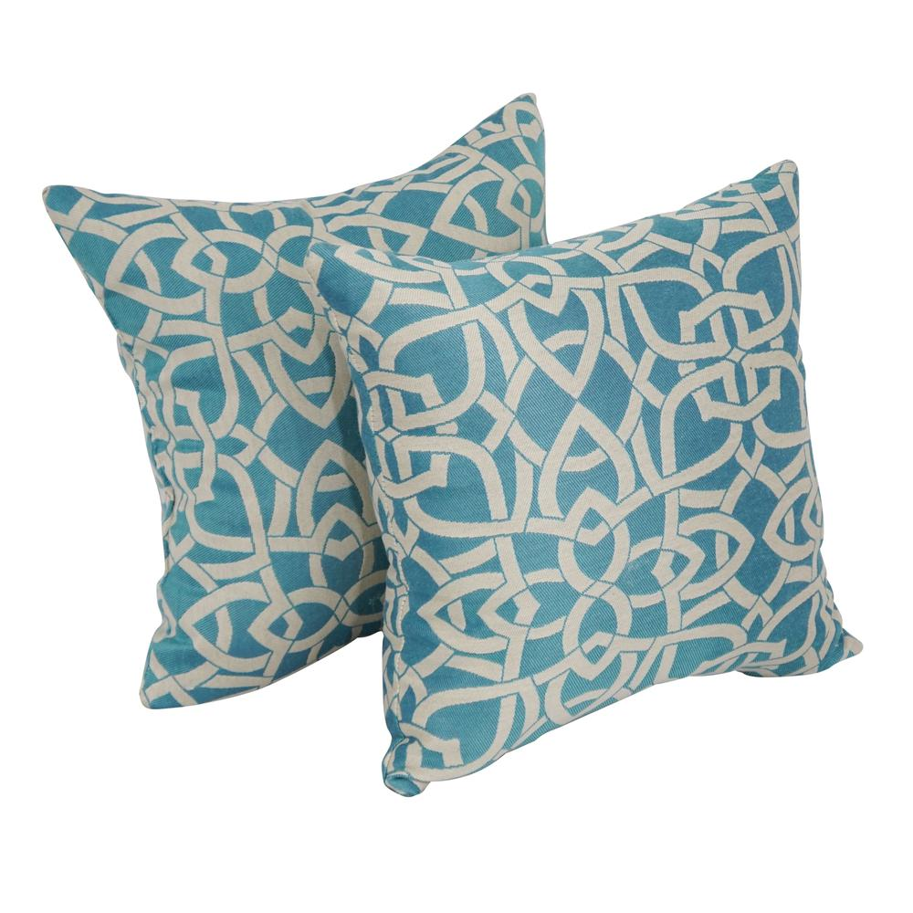 17-inch Square Premium Polyester Outdoor Throw Pillows (Set of 2) 9910-S2-PO-001