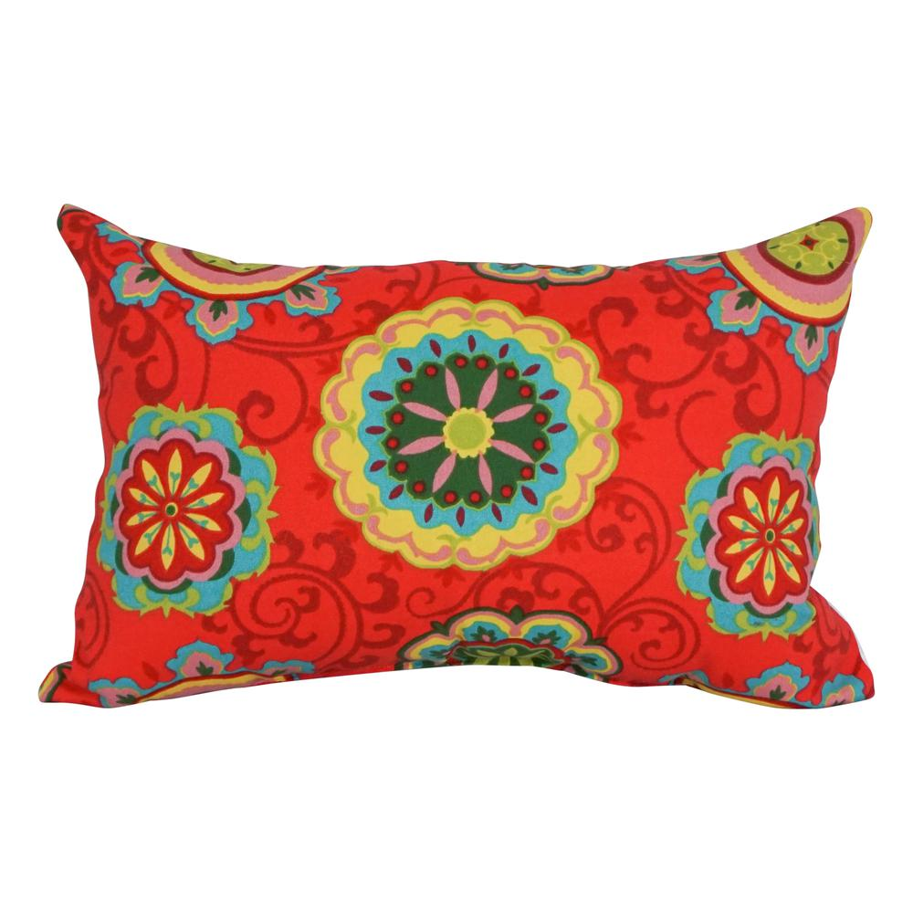 12 x 20-inch Rectangular Spun Poly Throw Pillows (Set of 2)  9911-S2-REO-41