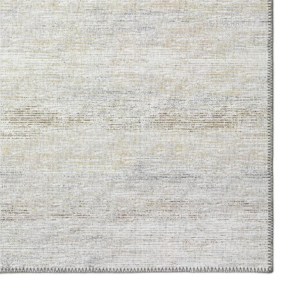 Marston Beige Transitional Striped 2'3" x 7'6" Runner Rug Beige AMA31