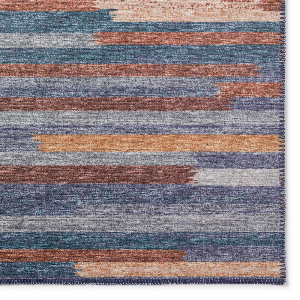 Yuma Landscape Transitional Striped 2'3" x 7'6" Runner Rug Landscape AYU38