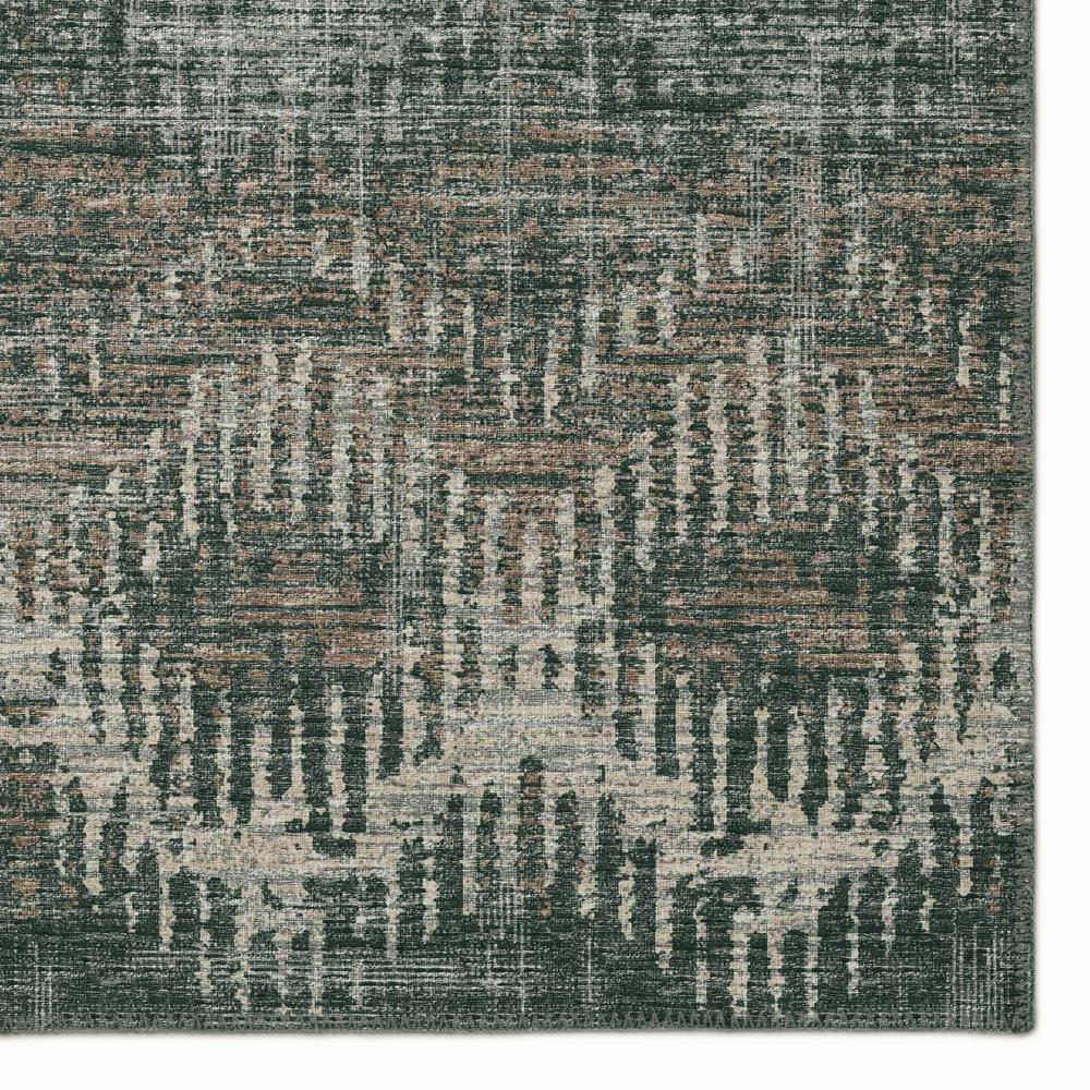 Bravado Shadow Transitional Chevron 9' x 12' Area Rug Shadow ABV39