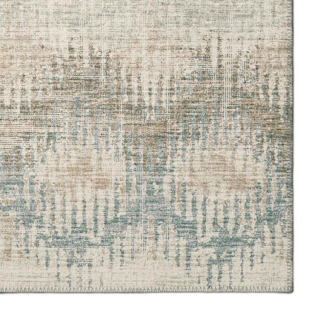 Bravado Linen Transitional Chevron 10' x 14' Area Rug Linen ABV39