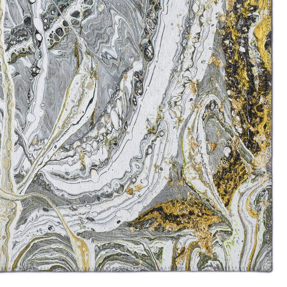 Karina Cyclone Modern Abstract 10' x 14' Area Rug Cyclone AKC42