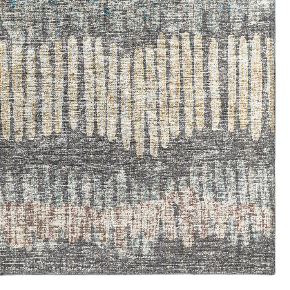 Rylee Gray Transitional Striped 10' x 14' Area Rug Gray ARY34