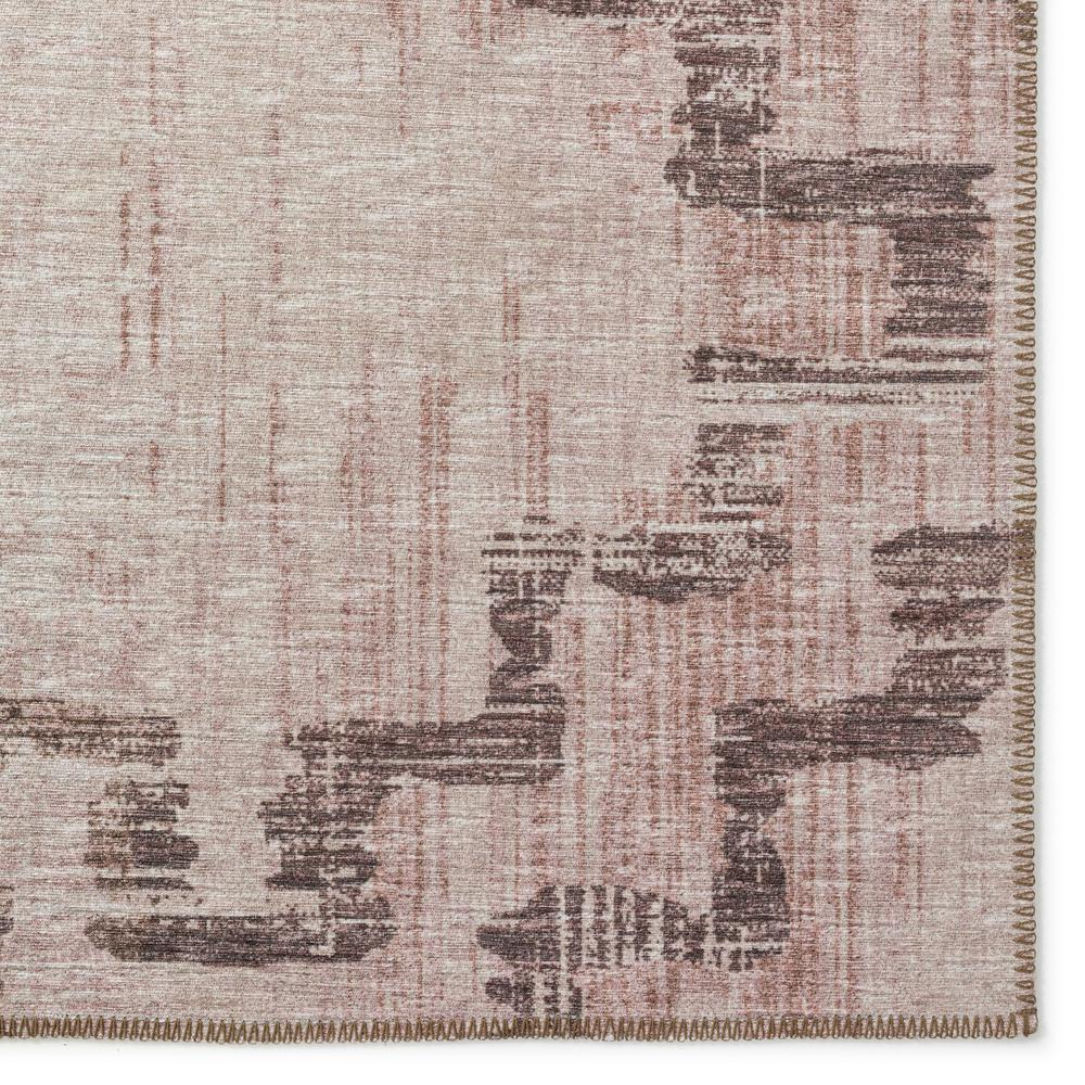 Yuma Mocha Transitional Trellis 3' x 5' Area Rug Mocha AYU45