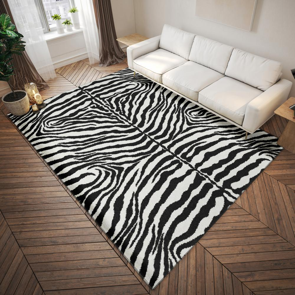 Safari Pearl Animal Animal Print 8' x 10' Area Rug Pearl ASF31