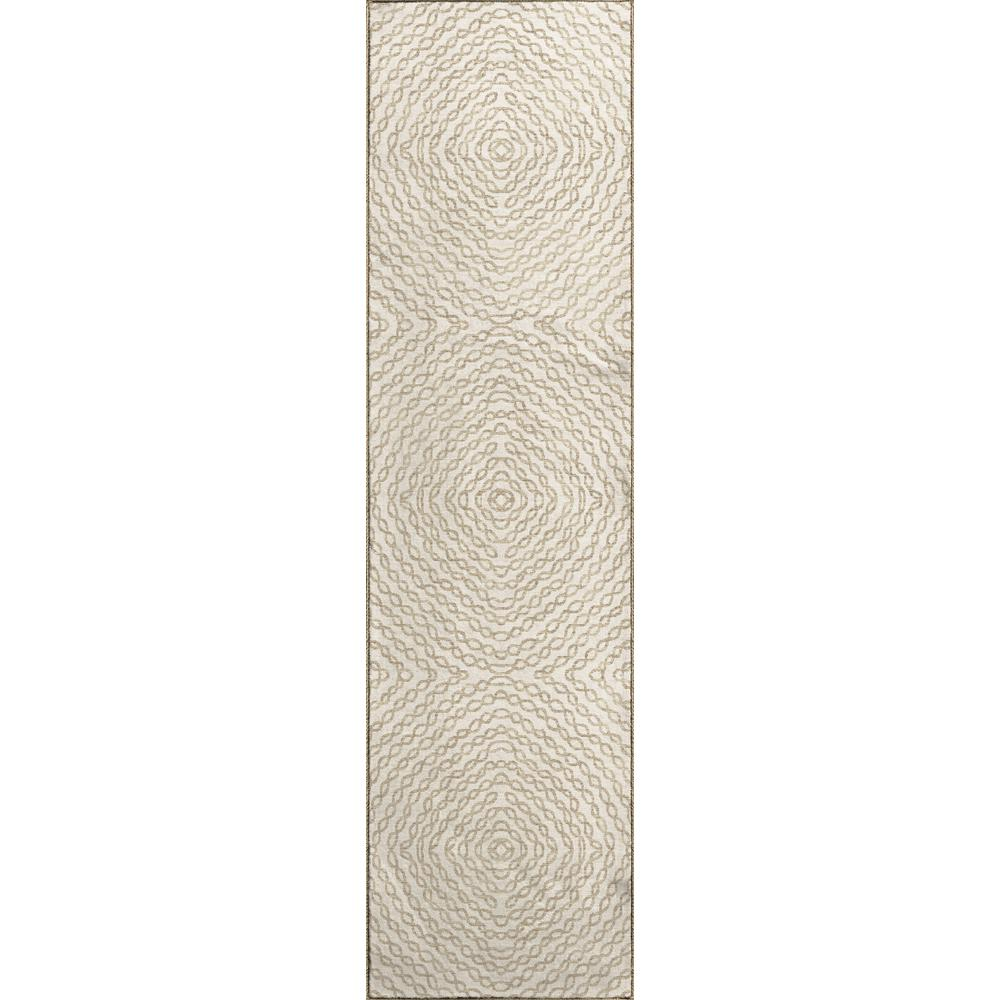 Brisbane BR3 Ivory 2'3" x 7'6" Runner Rug