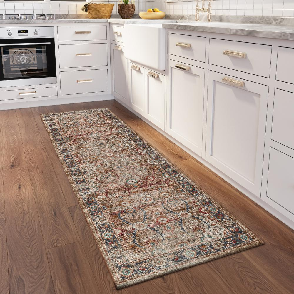 Jericho JC1 Taupe 2'6" x 12' Runner Rug
