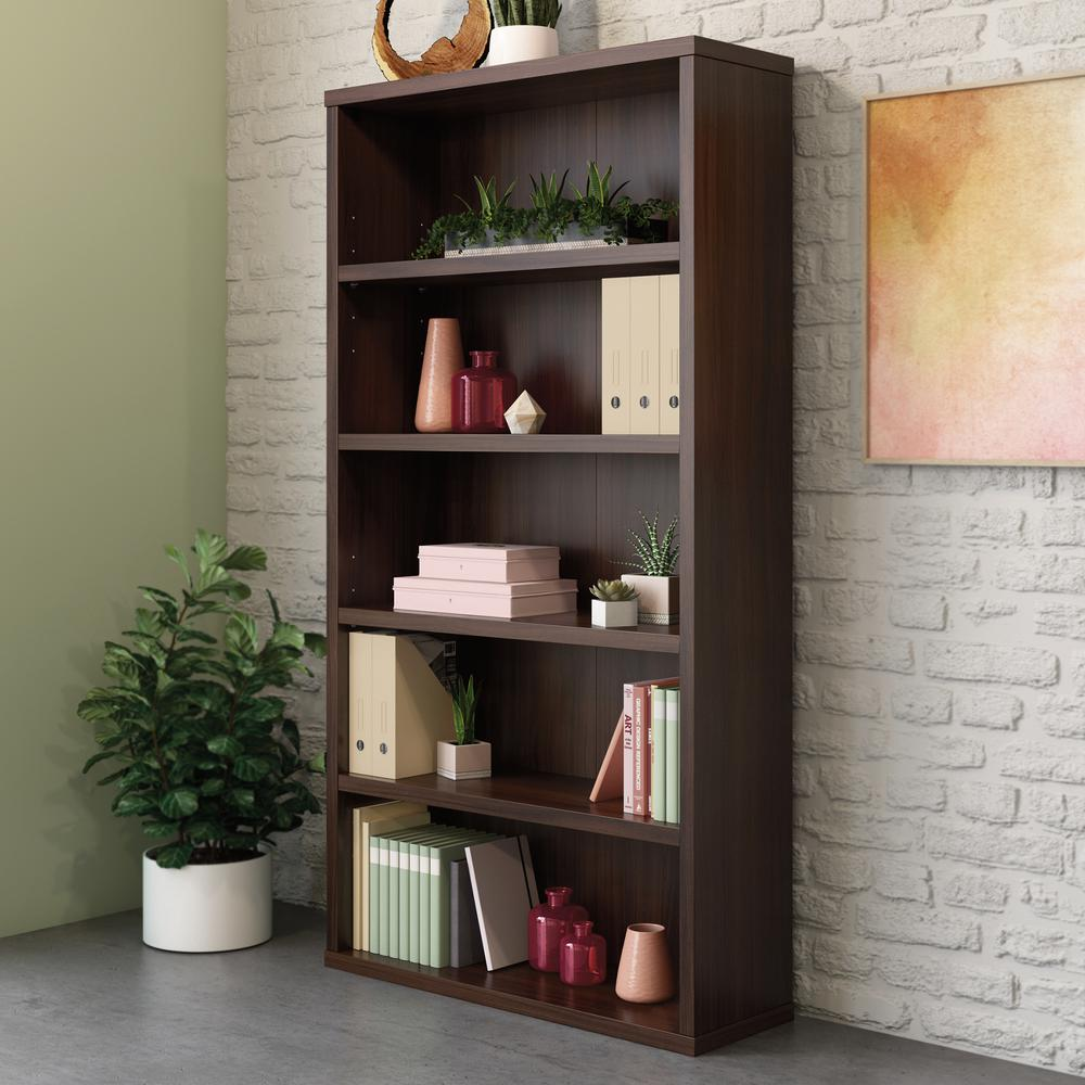 Affirm Commercial Office Bookcase, Noble Elm finish