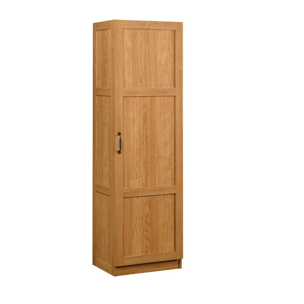 Miscellaneous Storage Storage Cabinet, Highland Oak finish
