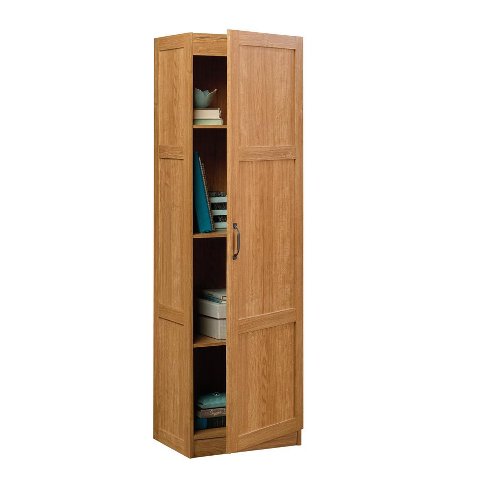 Miscellaneous Storage Storage Cabinet, Highland Oak finish
