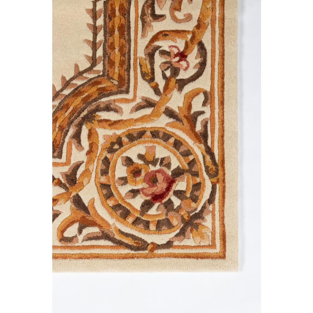 Transitional Runner Area Rug, Ivory, 2'3" X 8' Runner