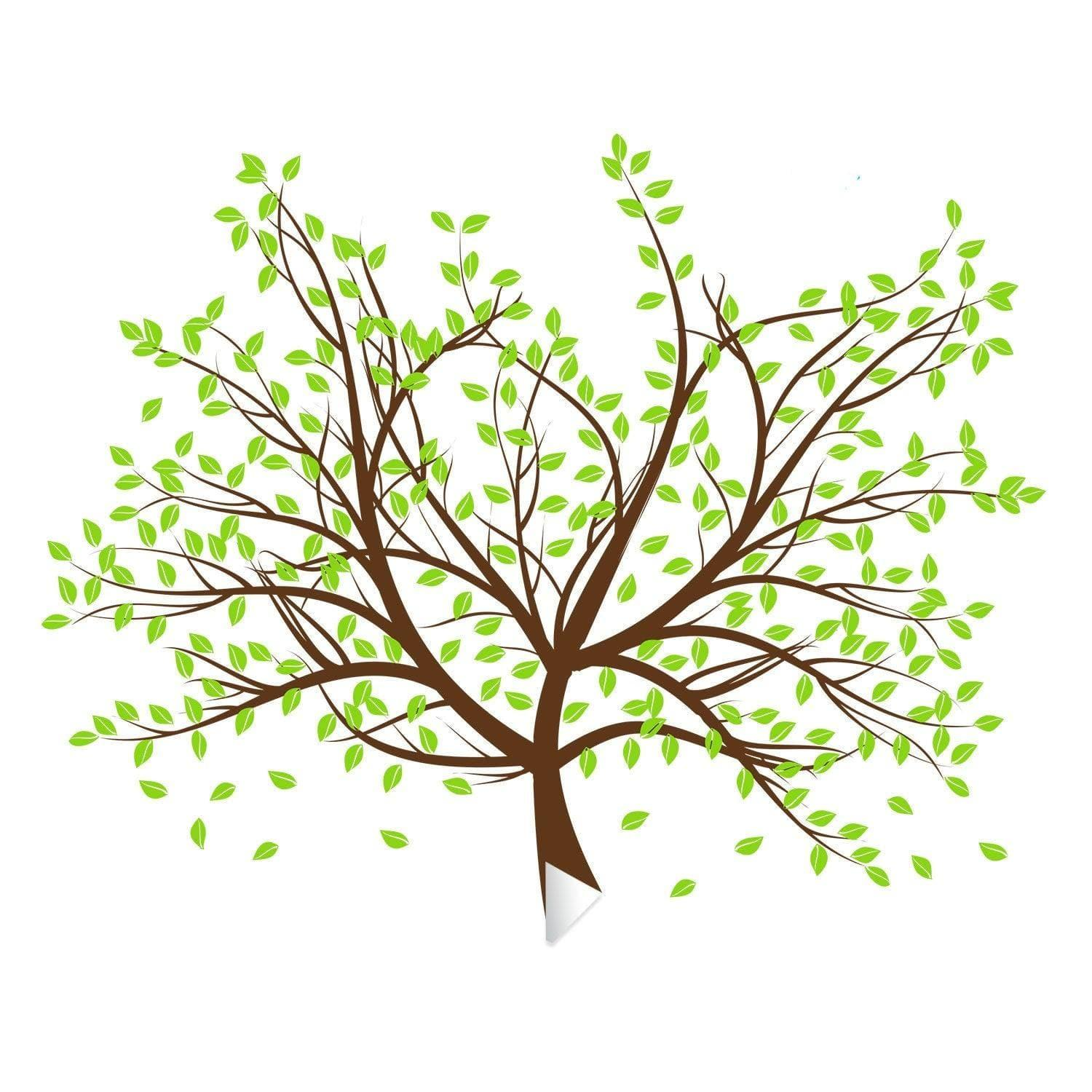 Peel and Stick Tree Wall Decal – German Polymeric Vinyl Nature Sticker