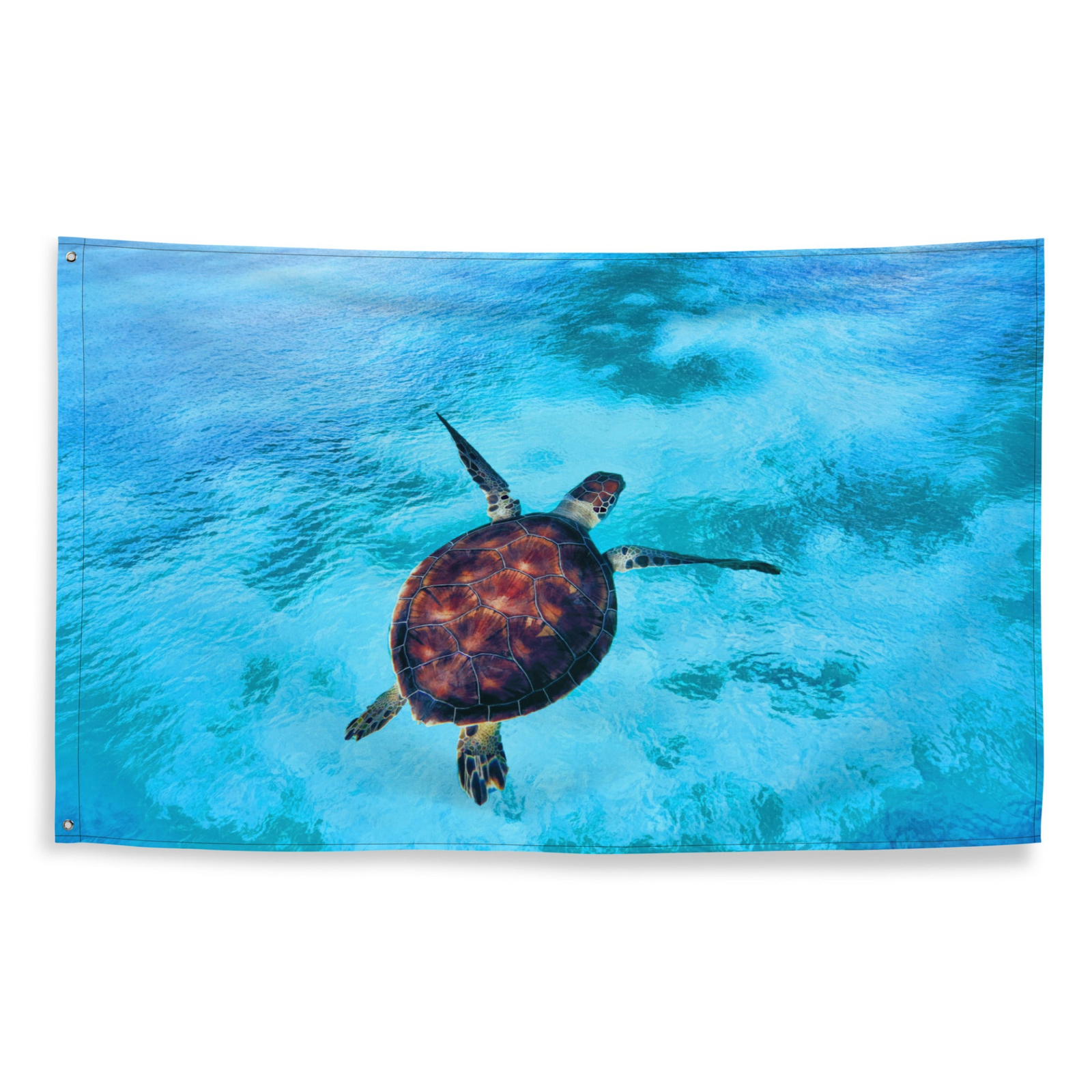 Sea Turtle Wall Tapestry – Polyester Flag Wall Hanging