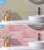 Peel and Stick Wall Tile Stickers Strong Adhesive Wallpaper DIY for Kitchen &Bathroom Backsplash Bathroom RVs Decoration