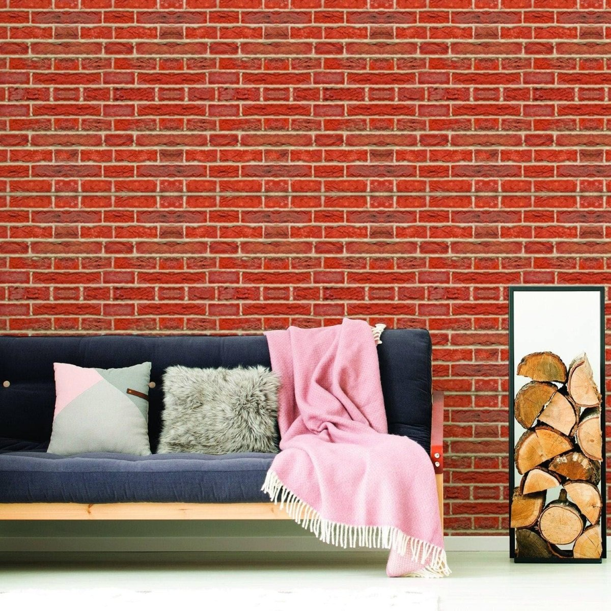 Peel and Stick Brick Wallpaper – Self Adhesive Wall Wallpaper Sticker