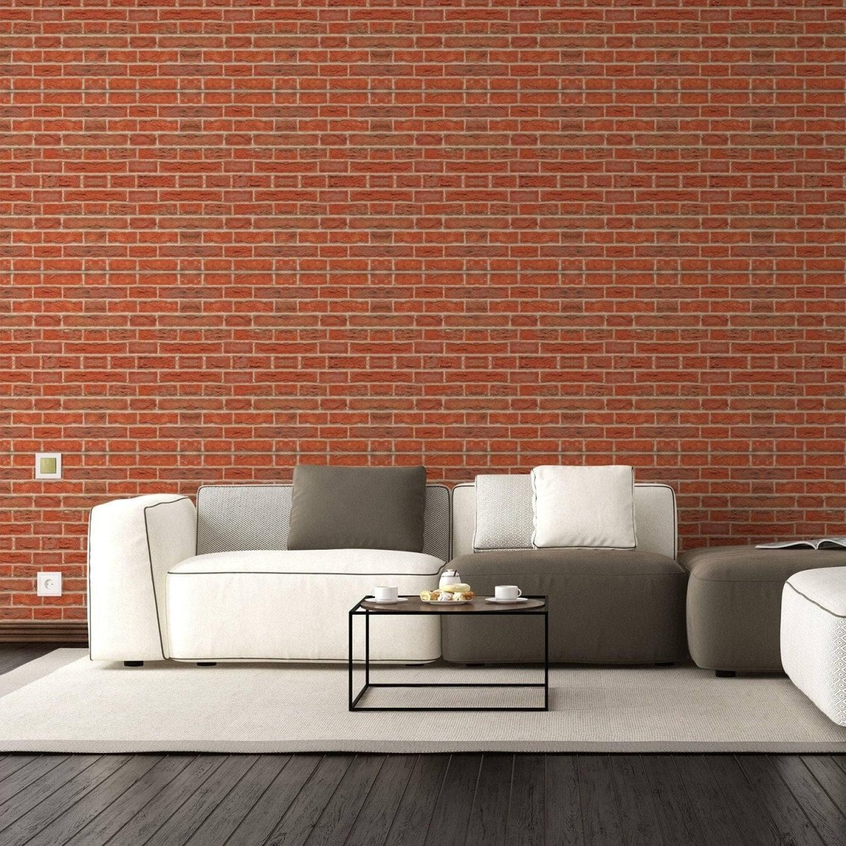 Peel and Stick Brick Wallpaper – Self Adhesive Wall Wallpaper Sticker