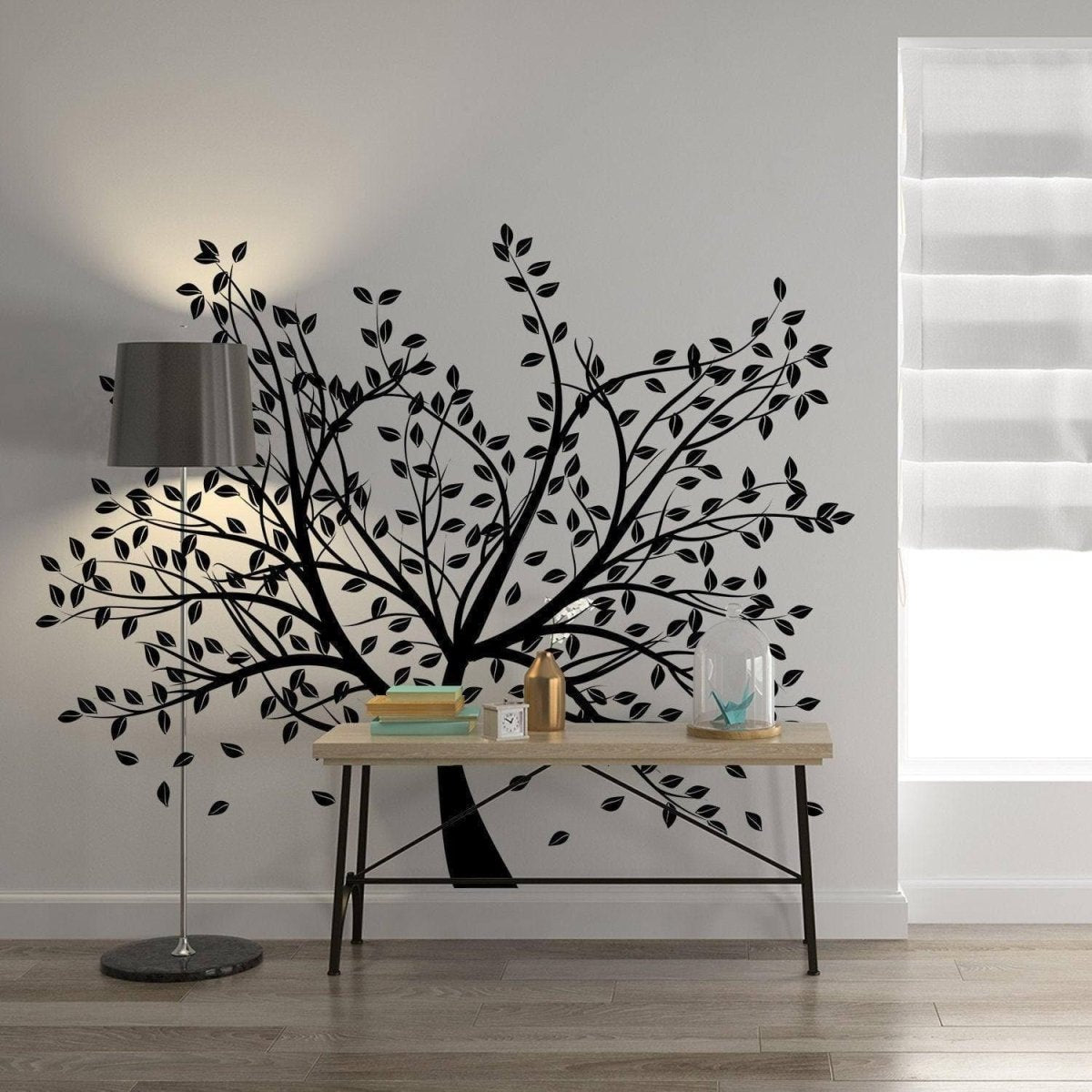 Peel and Stick Tree Wall Decal – German Polymeric Vinyl Nature Sticker