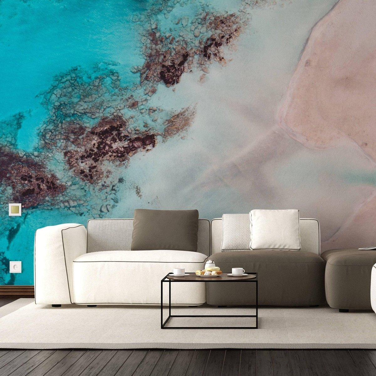 Peel and Stick Marble Vinyl Wallpaper – Elegant Self-Adhesive Wall Covering for Kitchen & Interior Walls