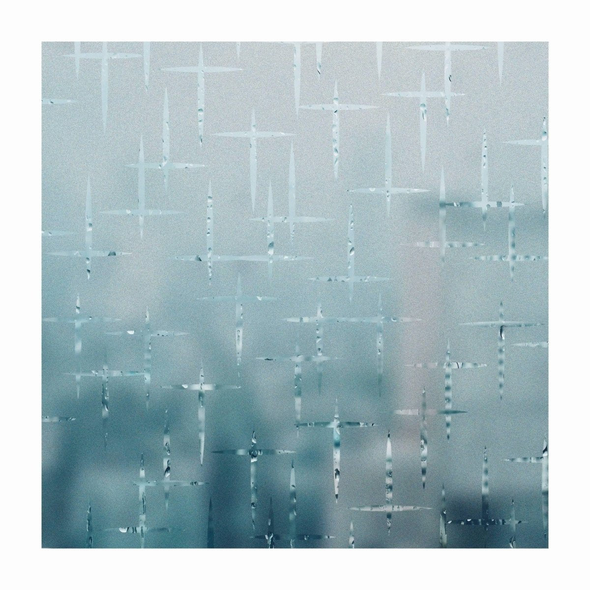 Chic Privacy Film - Trendy Vinyl Window Decal Sticker