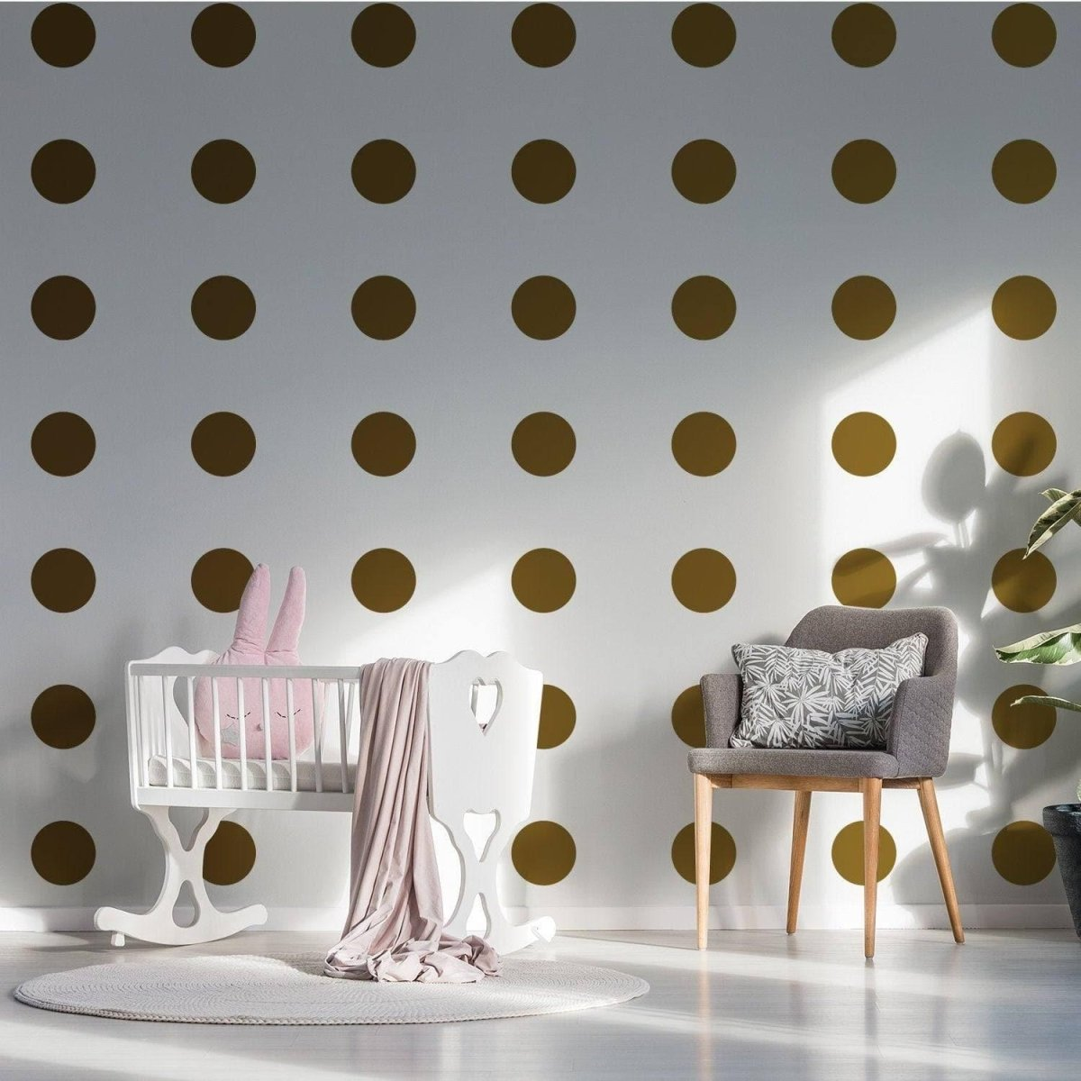 Gold Circle Wall Decals - Magic Circle Vinyl Stickers Collection