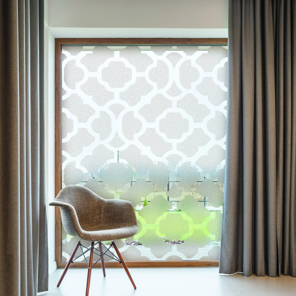 Peel and Stick Frosted Door Glass Sticker – Privacy Film for Doors & Windows