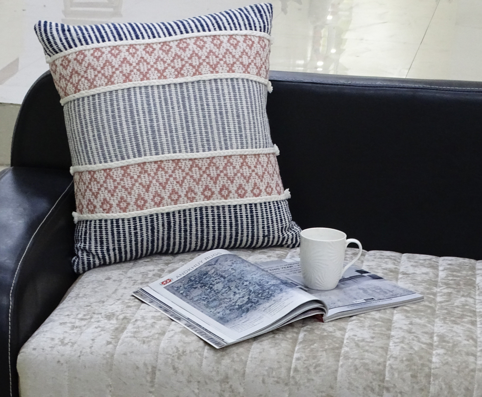 22" X 22" Decorative Throw Pillow for couch