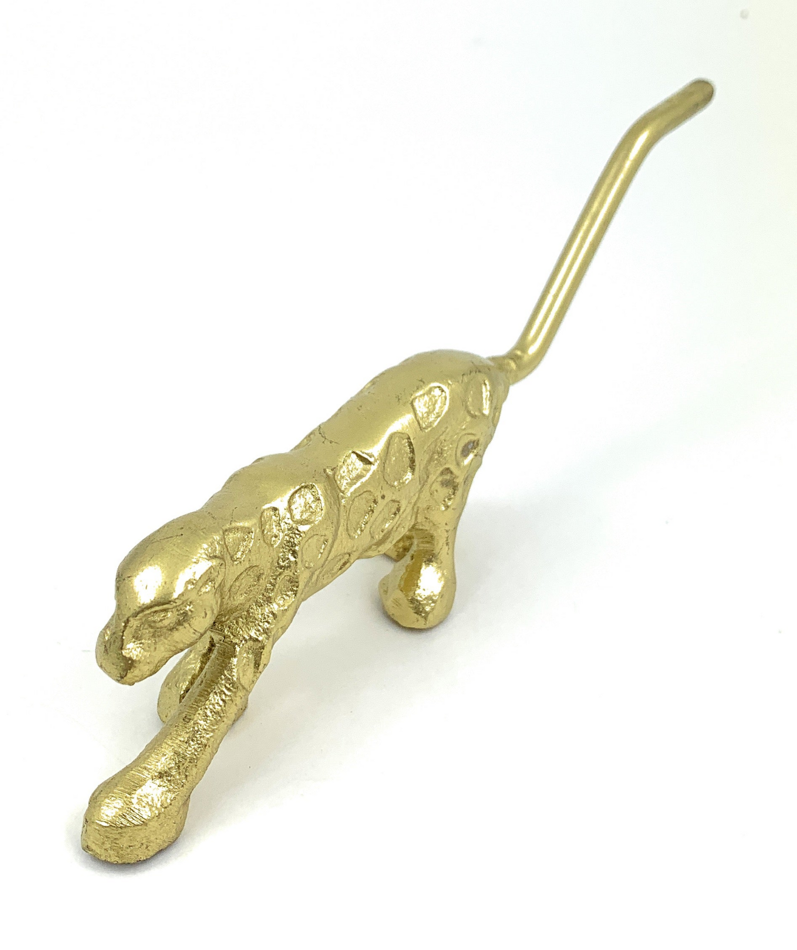 Vibhsa Handcrafted Cheetah Figurine (Golden)