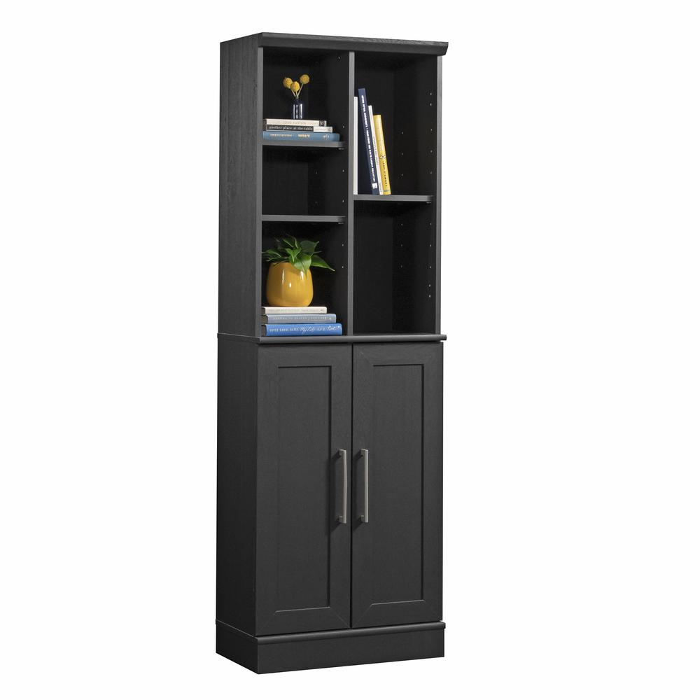 HomePlus Storage Cabinet, Raven Oak finish