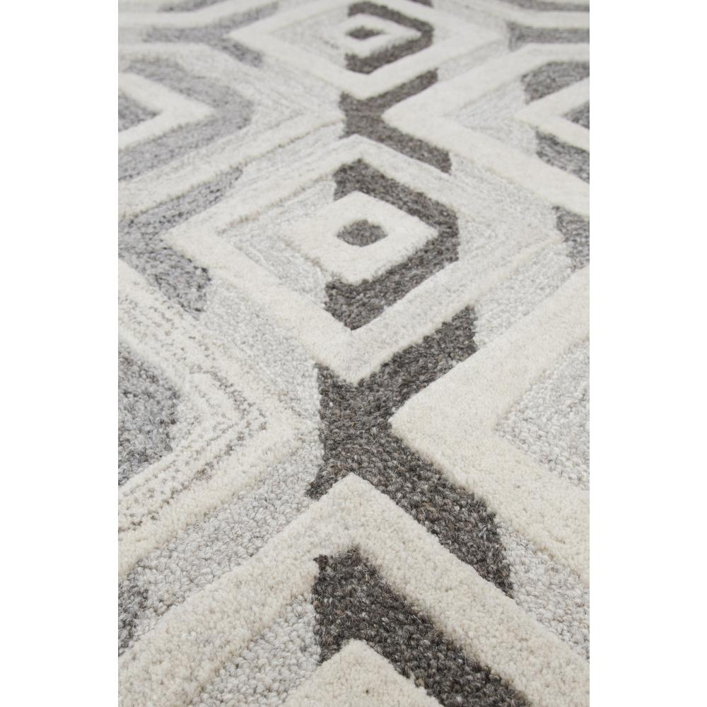 Hand Tufted Cut & Loop Pile Wool Rug, 10' x 13'