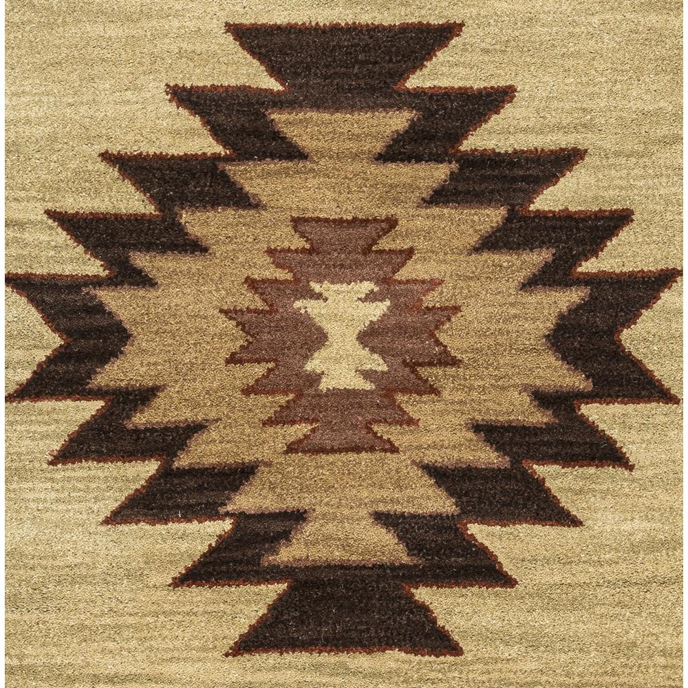 Hand Tufted Cut Pile Wool Rug, 8' x 8'