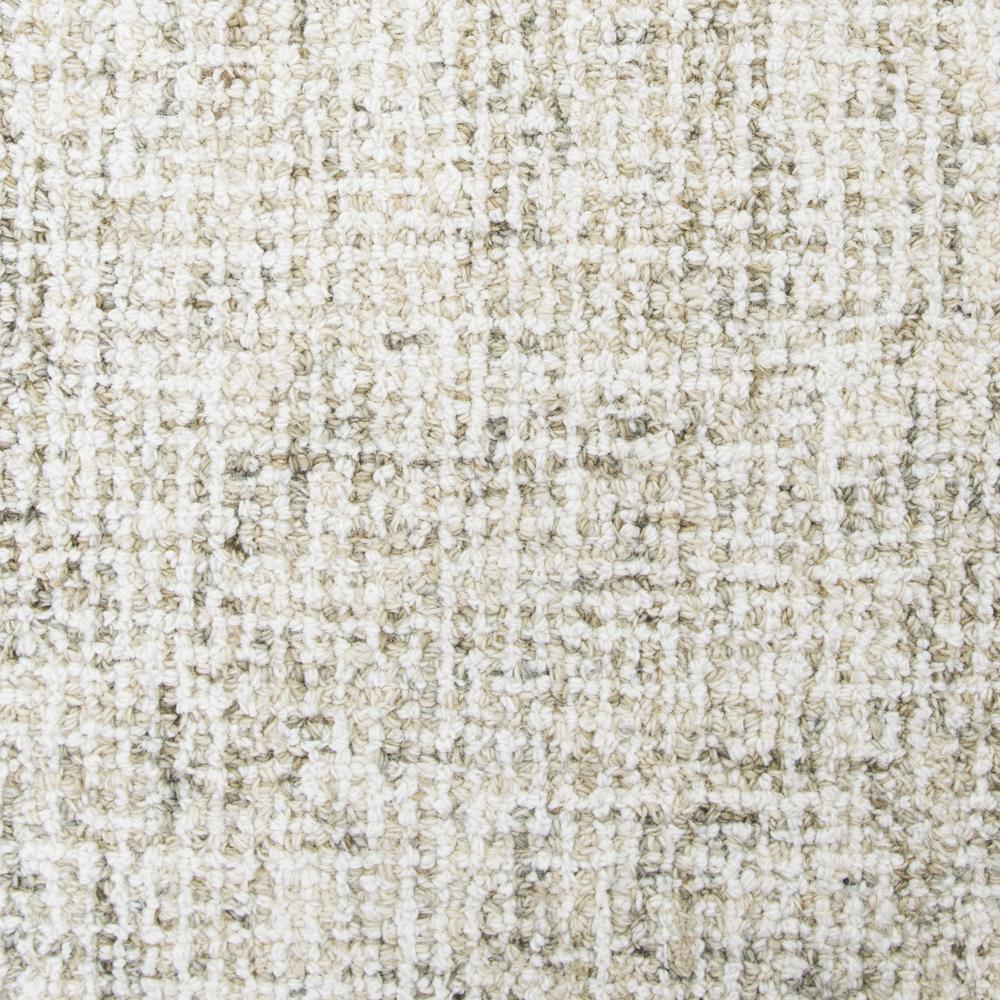 Hand Tufted Loop Pile Wool Rug, 8' x 8'