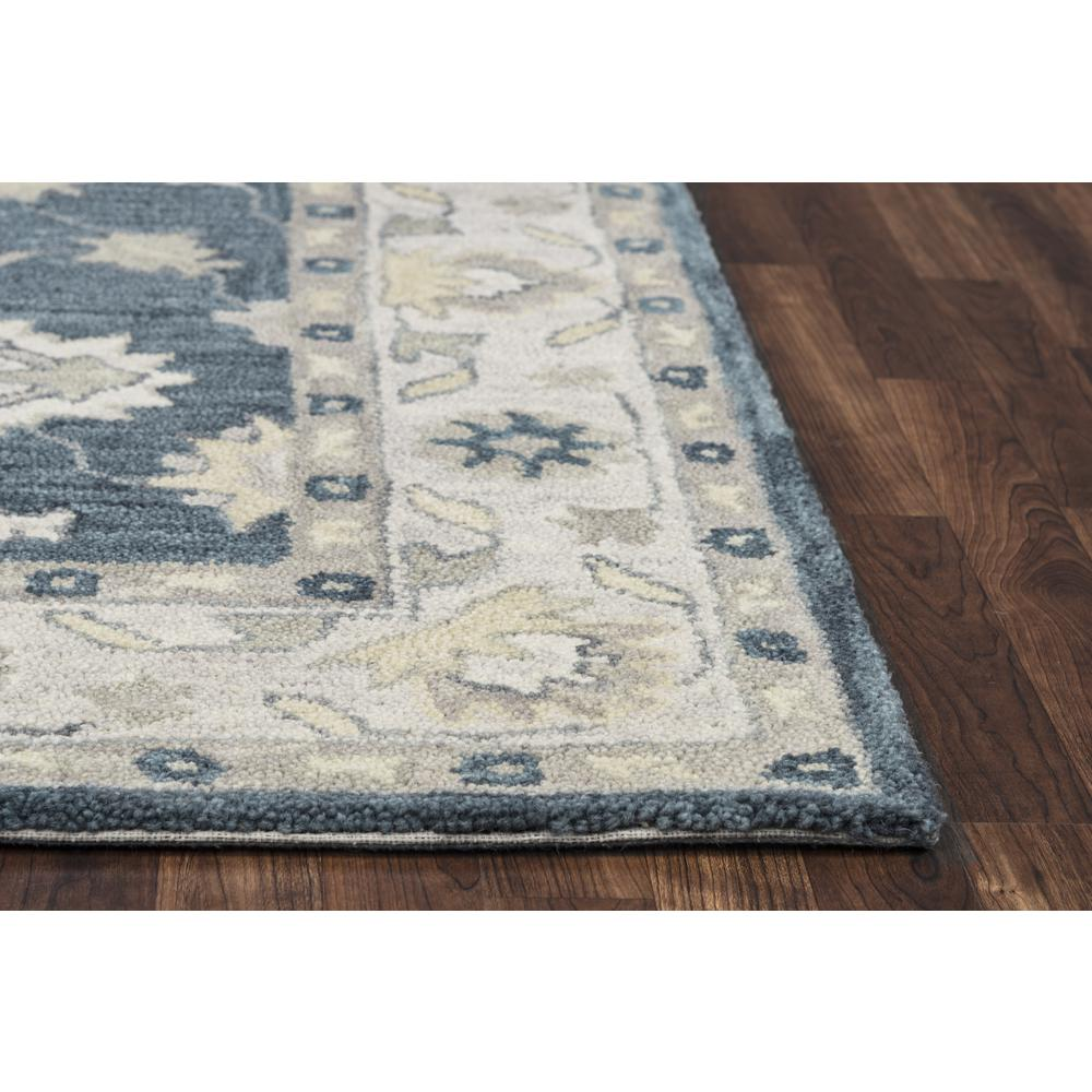 Hand Tufted Cut Pile Wool Rug, 5' x 8'