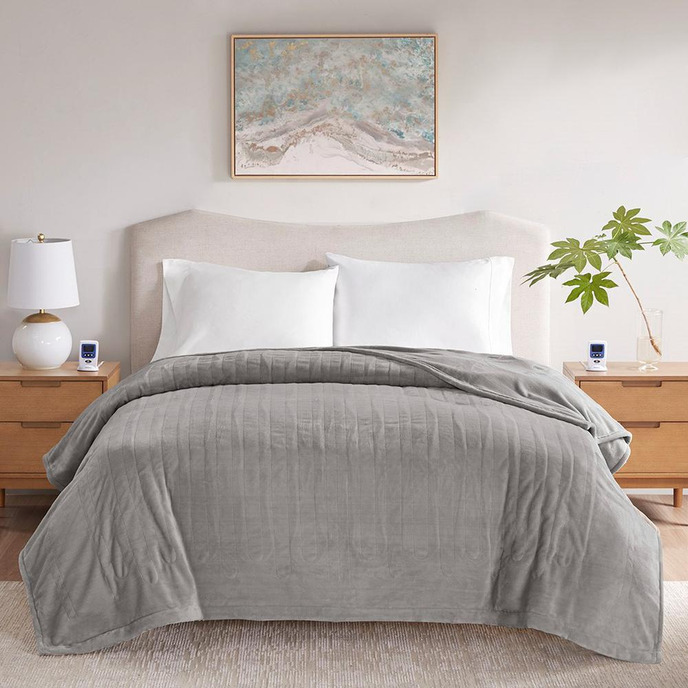 Wi-Fi Smart Heated Blanket – App & Voice Controlled Plush Electric Throw