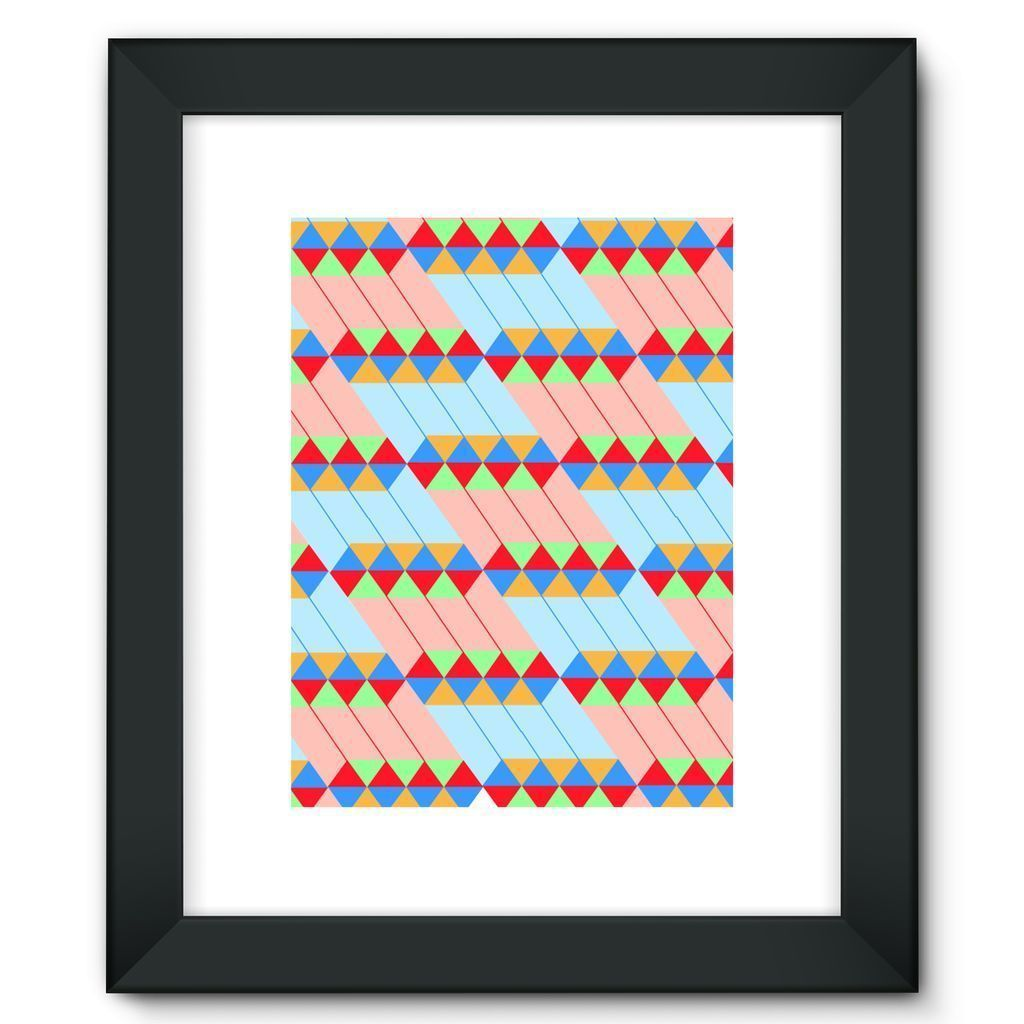 Pattern 45 Framed Fine Art Print
