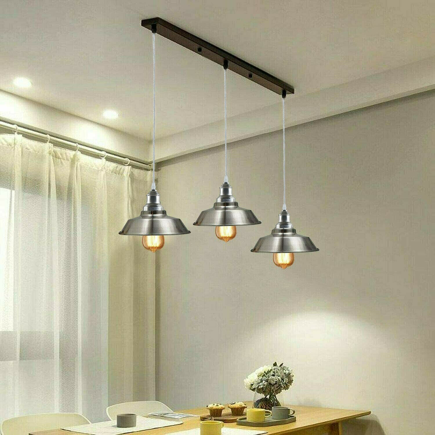 Three-head Metal Bowl Shape Ceiling Pendant Light~ 1720
