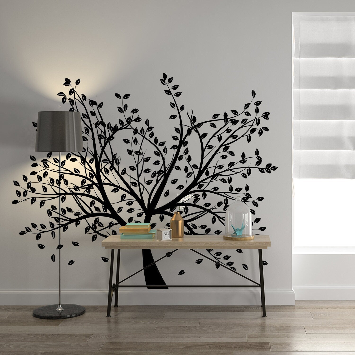 Tree Sticker Decal - Wall Birch Art Vinyl Nursery Stickers