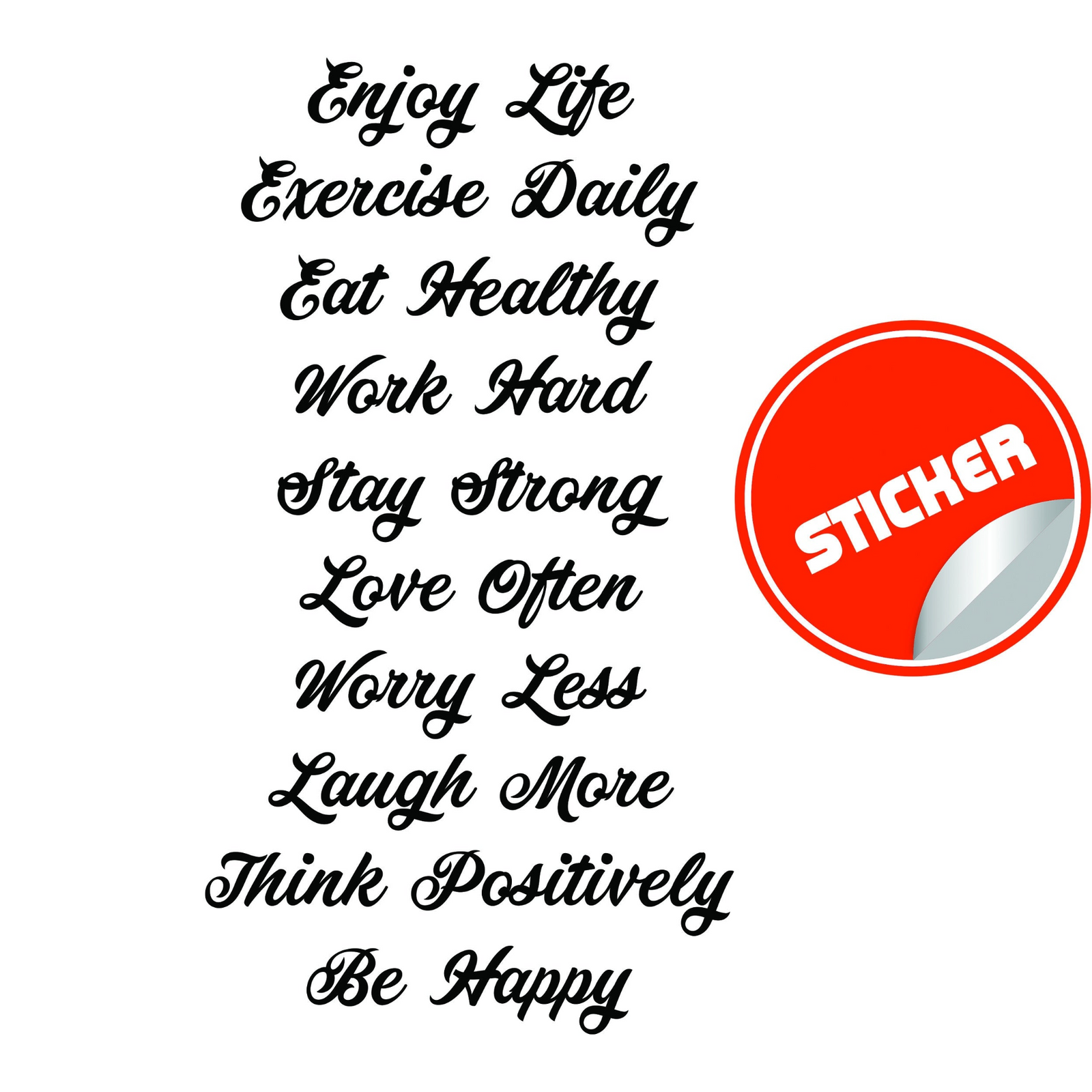 Stair Riser Quote Vinyl Decals – Family Saying Step Stickers for a Warm, Meaningful Staircase
